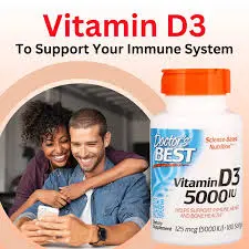 Doctor’s Best Vitamin D3 – 5,000 IU High Dosage